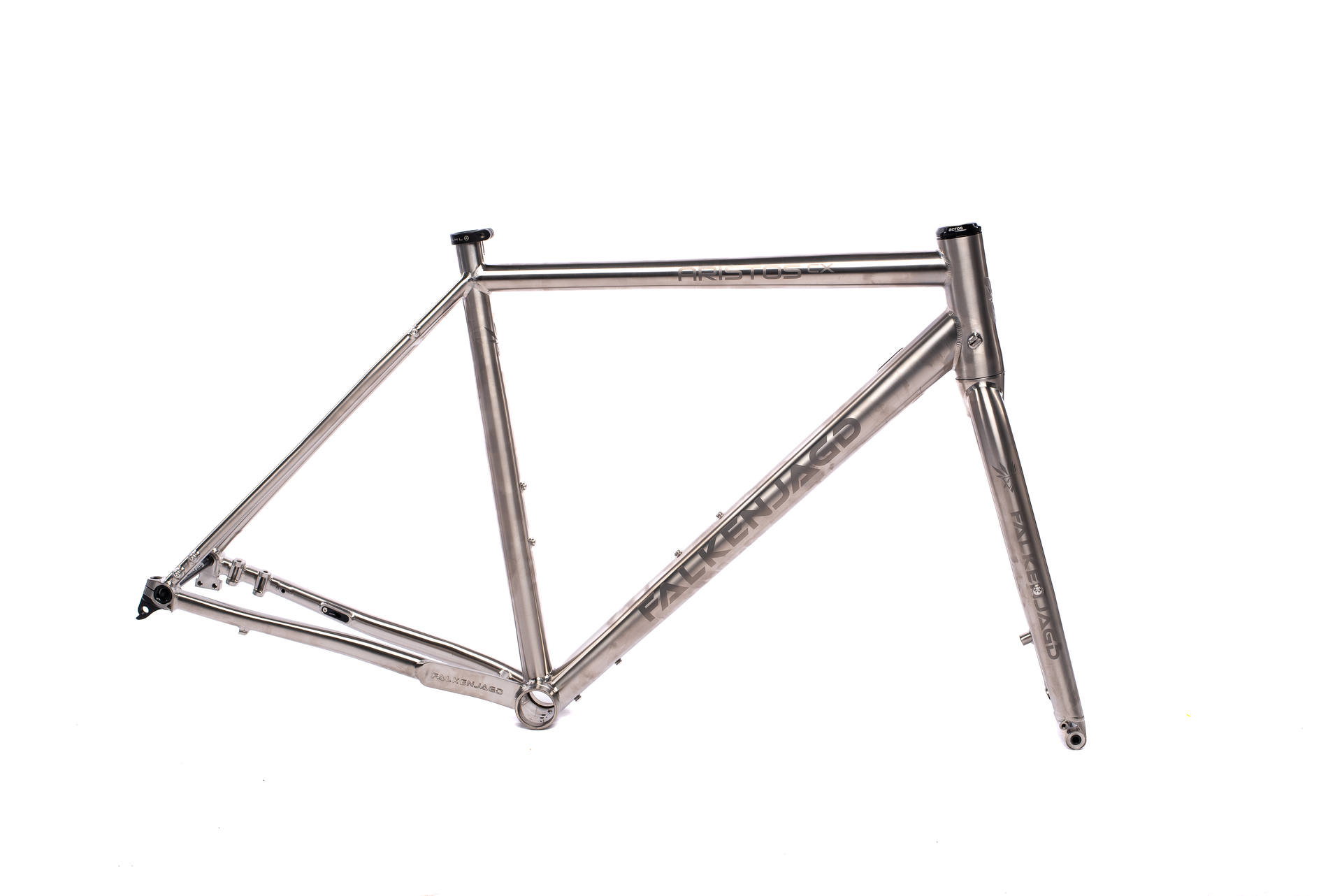 Falkenjagd ARISTOS CX Gravel - Titan Rahmenset - 2026