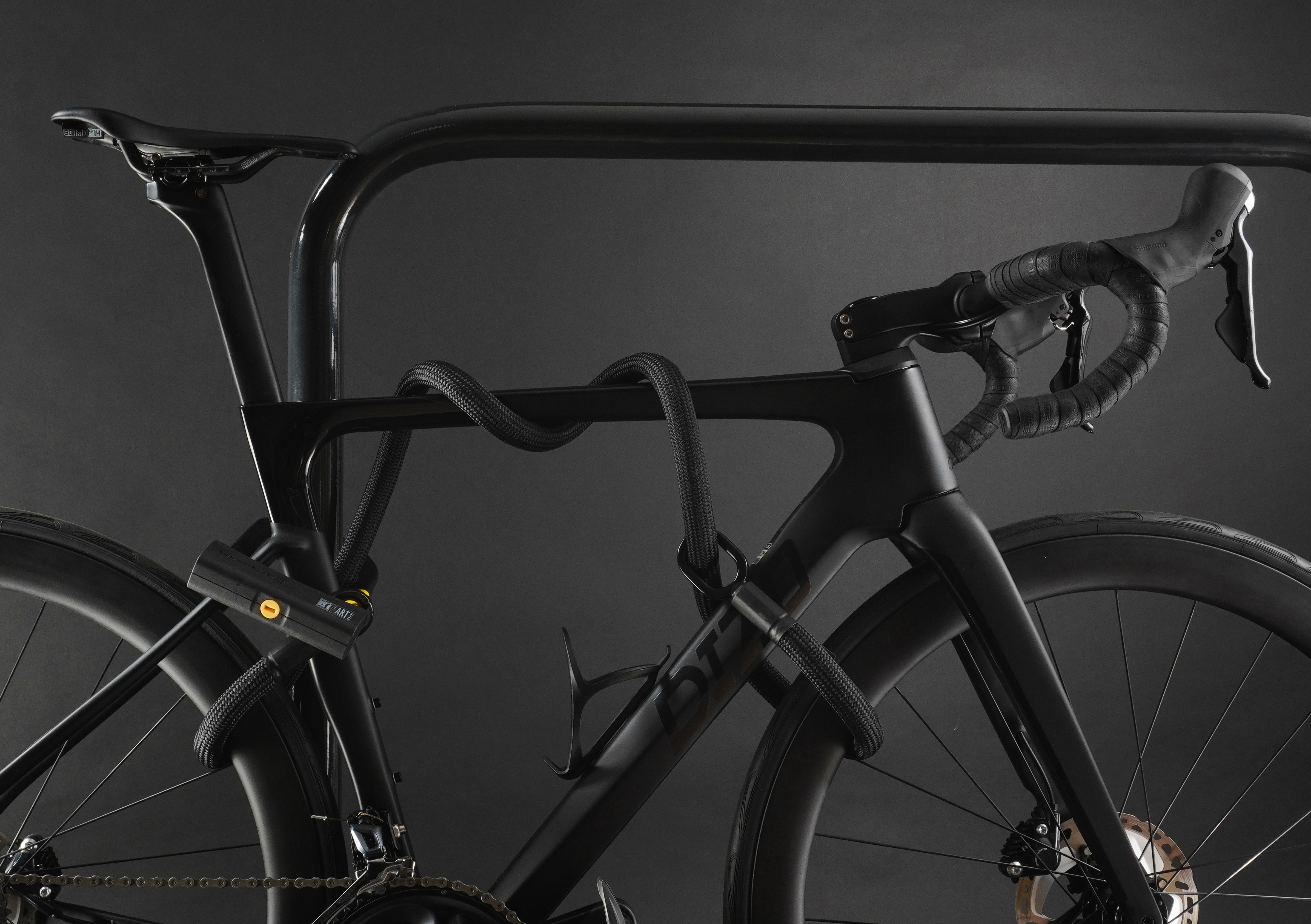 Tex-lock eyelet (onyx black, 160 cm, D-lock)