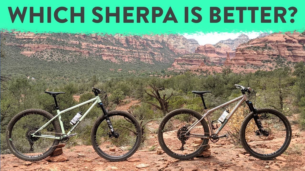 Sherpa Titanium: Materialvergleich