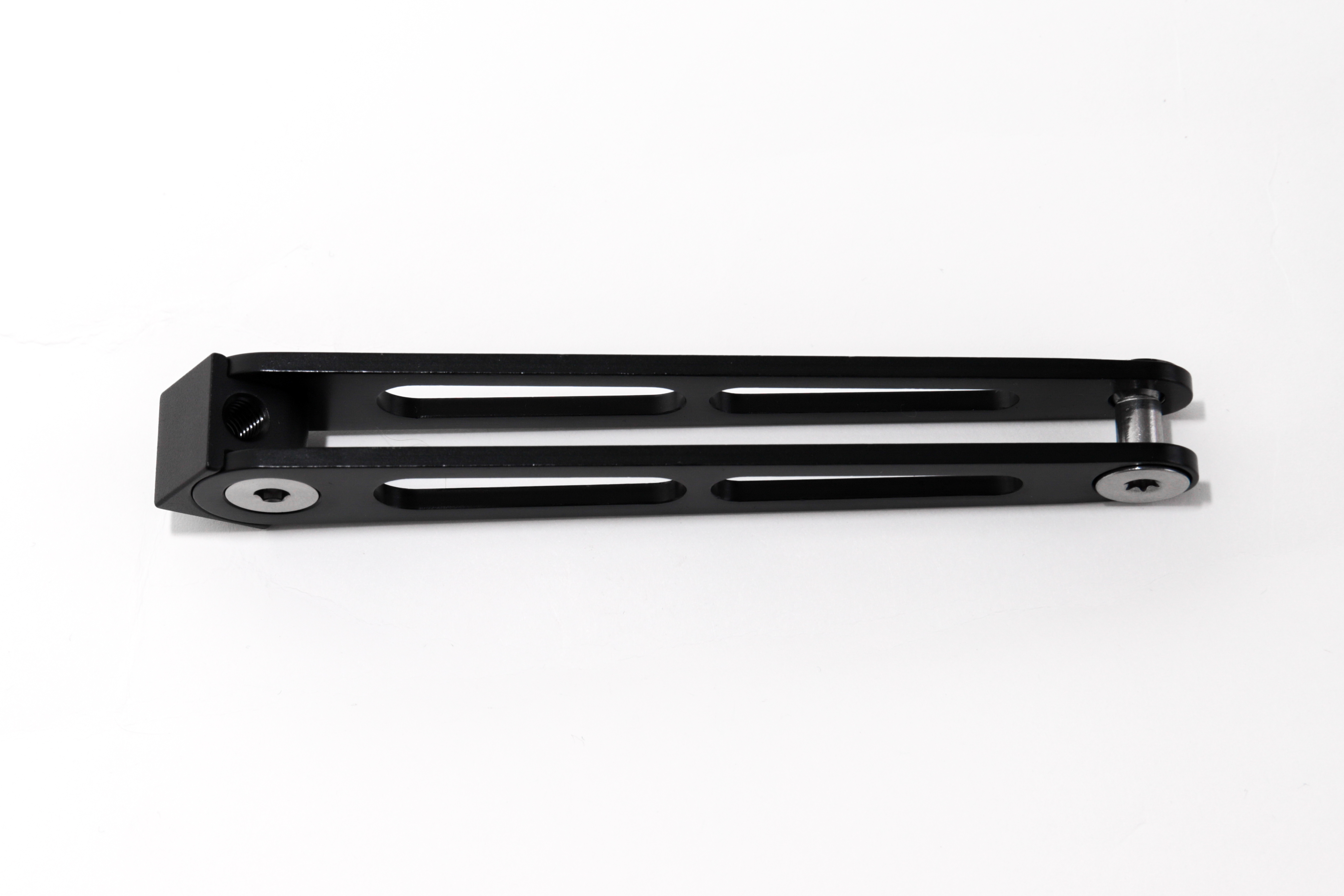 Rennstahl Lampenhalter lang 11cm