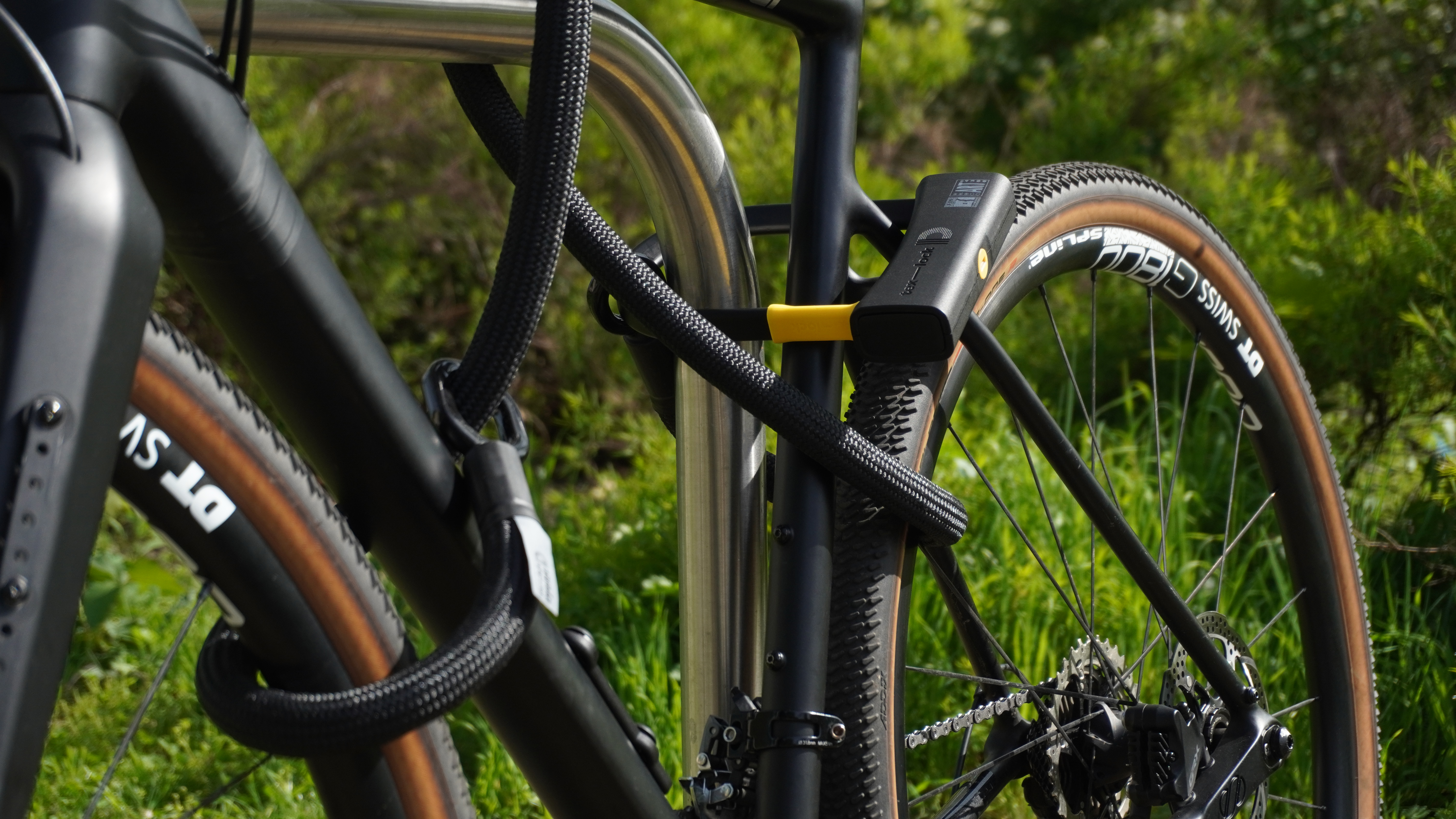Tex-lock eyelet (onyx black, 160 cm, D-lock)